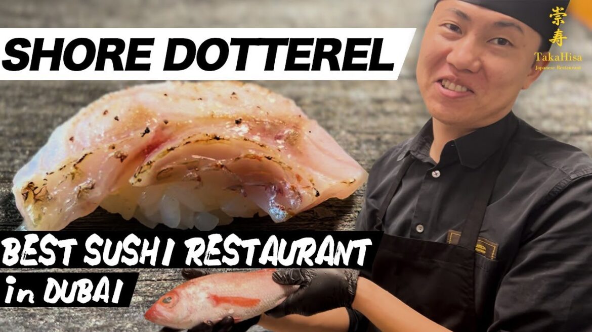 【HORSE MACKEREL SUSHI】TakaHisa The Best Japanese Restaurant in Dubai 【HORSE MACKEREL SUSHI】TakaHisa The Best Japanese Restaurant in Dubai