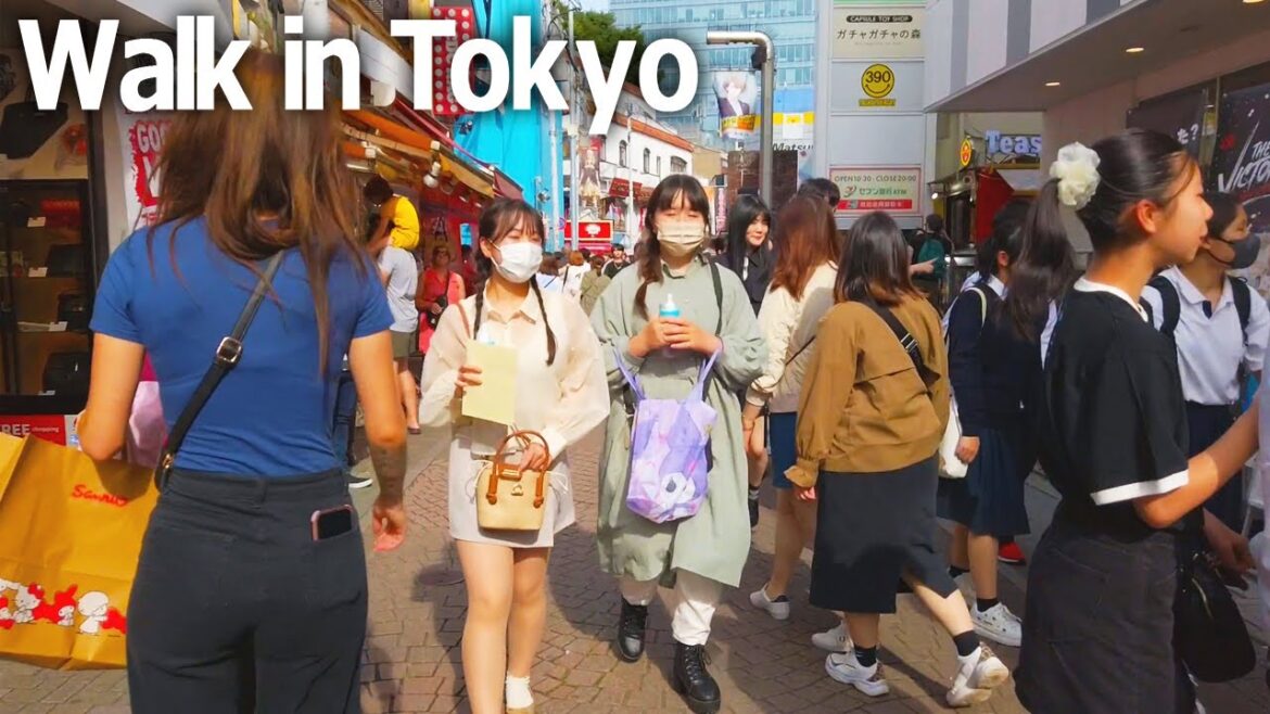 Tokyo - Walking down Takeshita Street in Harajuku. The birthplace of kawaii♪ (May 2023)