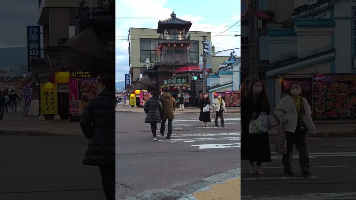 Downtown Otaru Japan