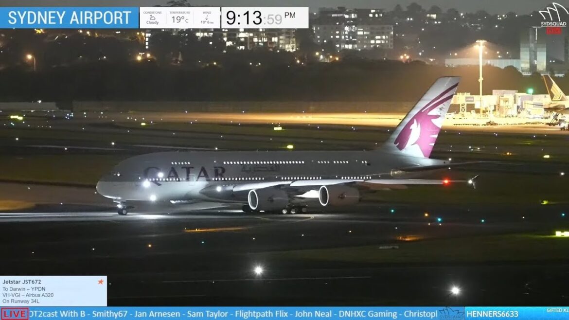 π΄ LIVE – NIGHT Plane Spotting @ Sydney Airport Air Traffic Control Tower w/Kurt + ATC! π΄ π΄ LIVE - NIGHT Plane Spotting @ Sydney Airport Air Traffic Control Tower w/Kurt + ATC! π΄