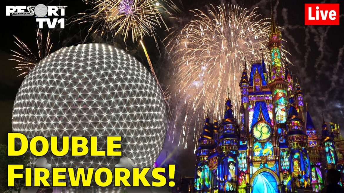 🔴Live: DOUBLE FIREWORKS – Epcot & Magic Kingdom Park-to-Park Live Stream – 6-2-23 🔴Live: DOUBLE FIREWORKS - Epcot & Magic Kingdom Park-to-Park Live Stream - 6-2-23