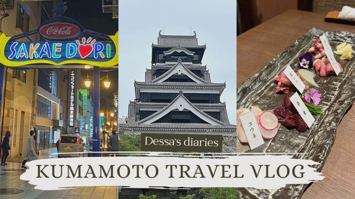 Kumamoto Travel Vlog | Mt. Aso | Kumamoto Castle | Candeo Hotels | 熊本城| 阿蘇山| 馬刺し| 熊本県 💖 Kumamoto Travel Vlog | Mt. Aso | Kumamoto Castle | Candeo Hotels | 熊本城| 阿蘇山| 馬刺し| 熊本県 💖