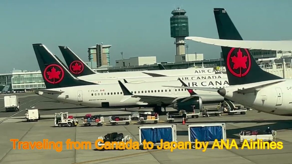 Flying From Vancouver to Tokyo-Haneda by ANA  aircraft 787 with Meditation Music.