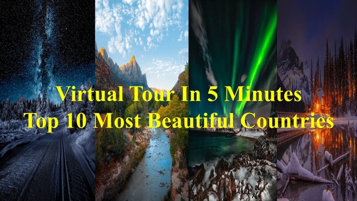 Top 10 most beautiful countries 2023 #travel