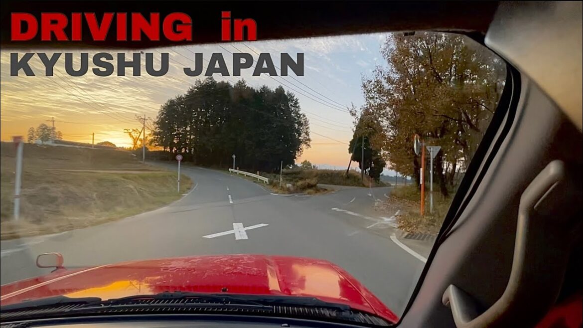 Driving in Kyushu Japan Driving in Kyushu Japan
