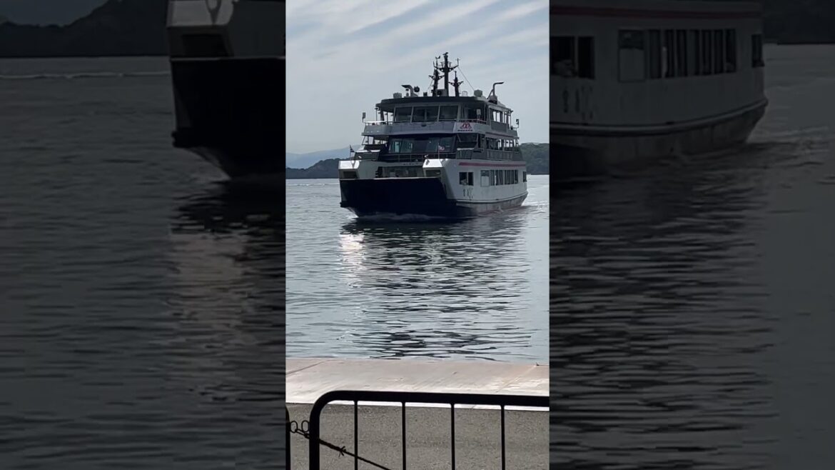 Miyajima Guchi Ferry from Hiroshima #travel #youtube