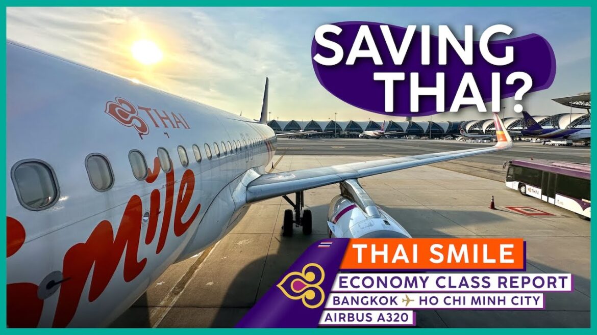 THAI SMILE A320 Economy Class 🇹🇭⇢🇻🇳【4K Trip Report Bangkok to Ho Chi Minh City】Smiles All Around? THAI SMILE A320 Economy Class 🇹🇭⇢🇻🇳【4K Trip Report Bangkok to Ho Chi Minh City】Smiles All Around?