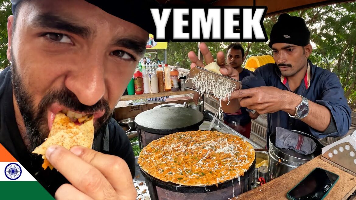 Hindistan'ın Bütün Sokak Yemeklerini Yedim 🇮🇳 ~570