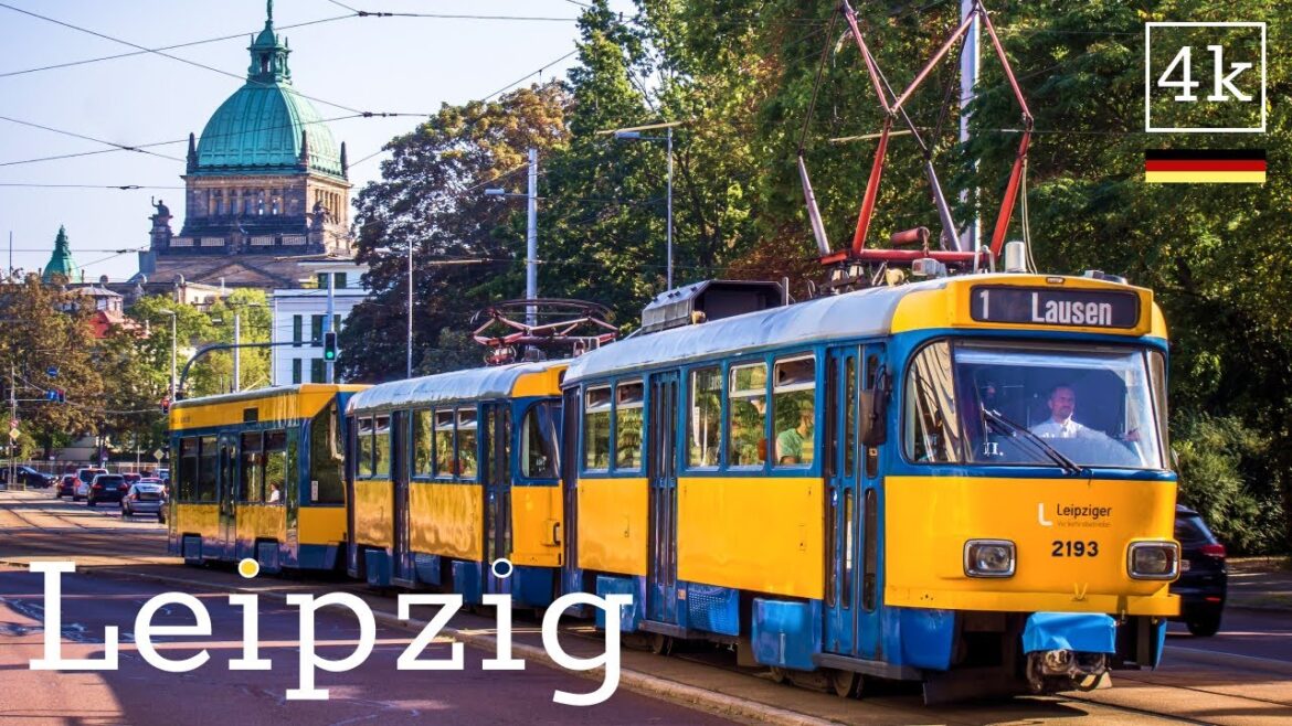 Leipzig, Germany🇩🇪 4k Walking Tour - With Captions [4K/60fps] [2023]