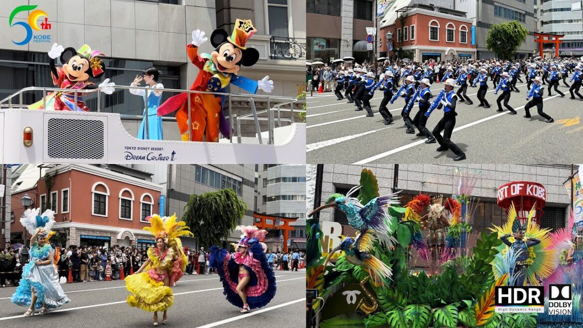 JAPAN TRAVEL | 50th Kobe Festival | Tokyo Disney Resort 40th Anniversary Special Parade | Big Parade