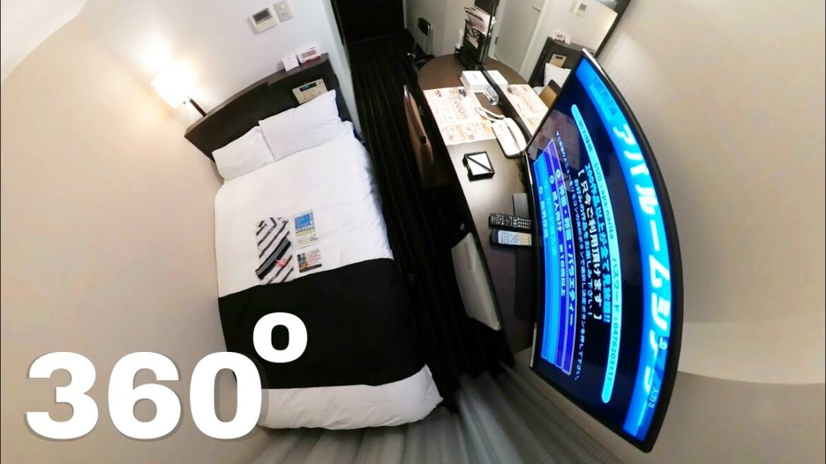 Best 360° VR videos - Airport Tokyo Hotel Japan APA Keisei Narita