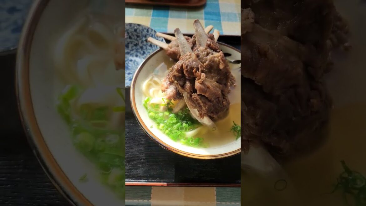 旨い！ソーキそば #shorts