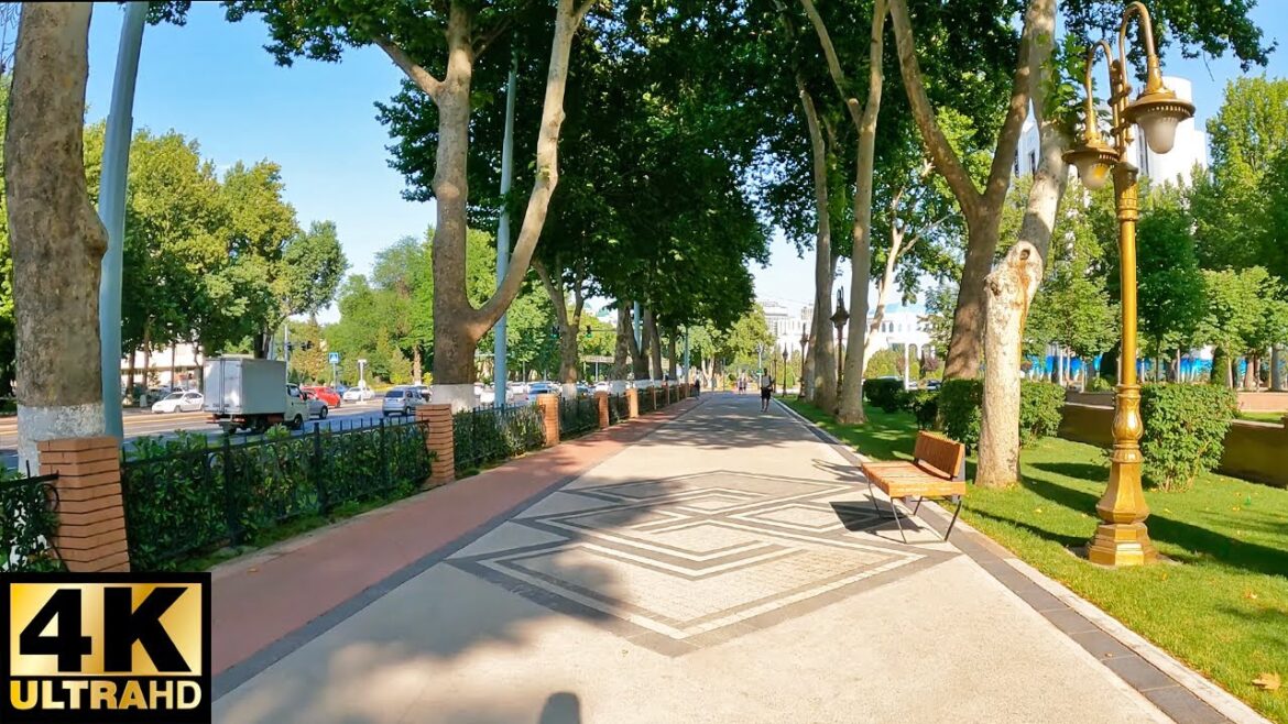 Walking Tour in Sunny Tashkent City – Uzbekistan 🇺🇿 Walking Tour in Sunny Tashkent City - Uzbekistan 🇺🇿