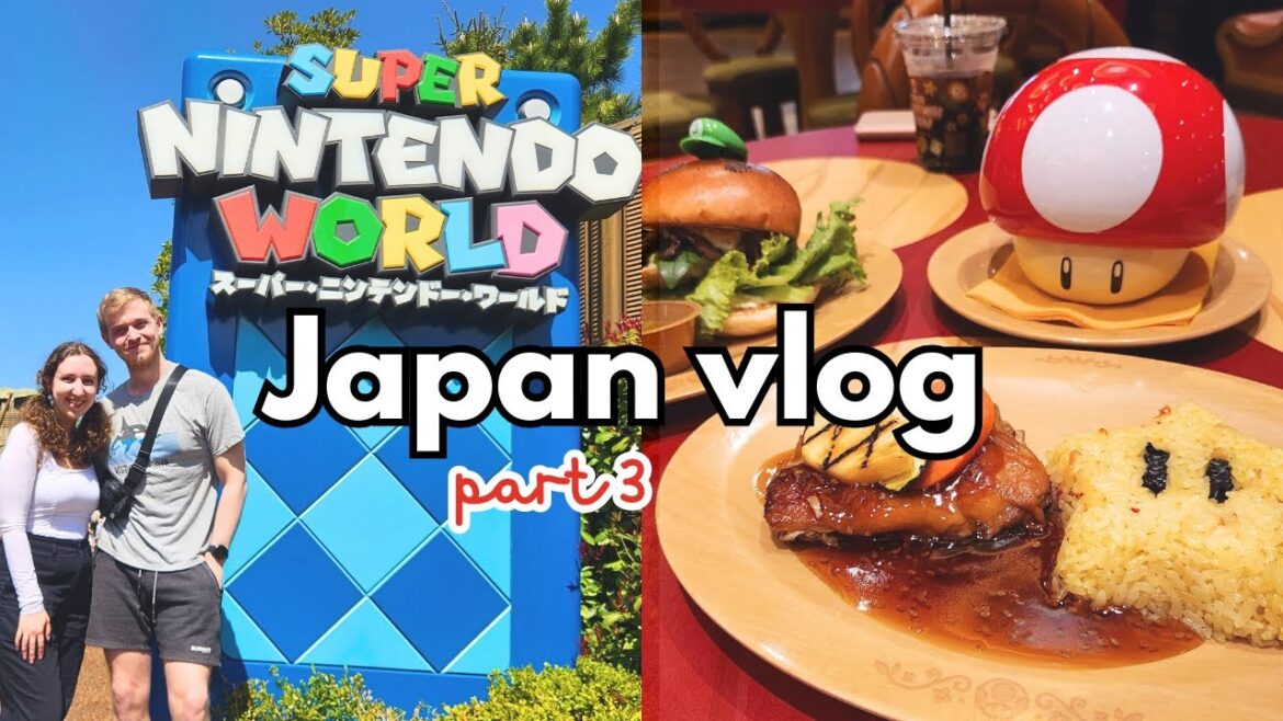 Osaka, Super Nintendo World, Nara Deer Park, Okinawa, & Yummy Train Bento | FINAL Days in Japan Vlog