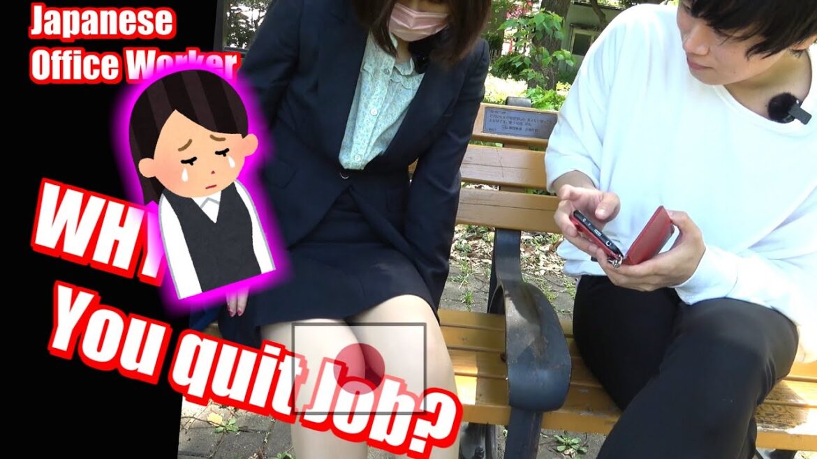 🎌Girl wants to quit her job because of scary boss🎌楽しかった日あいうえお