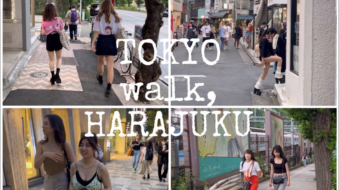 Walk in Harajuku（原宿）Tokyo Japan | Japanese Kawaii street