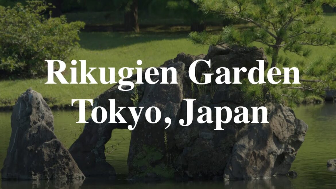 Rikugien Garden, Tokyo Japan 4K #travelvlog #japantravel #tokyovlog