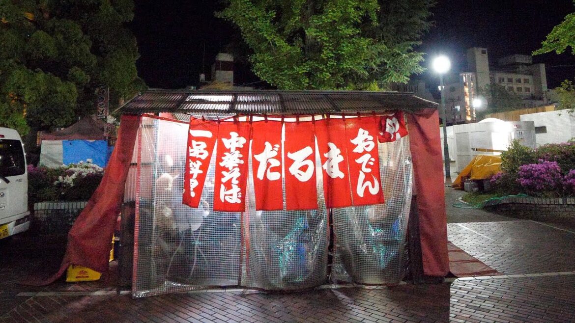 ラーメン一杯５５０円。深夜のワンオペ屋台職人に密着丨Japanese Street Food