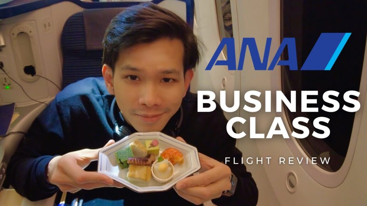 NON-STOP EATING in ANA Business Class! NON-STOP EATING in ANA Business Class!