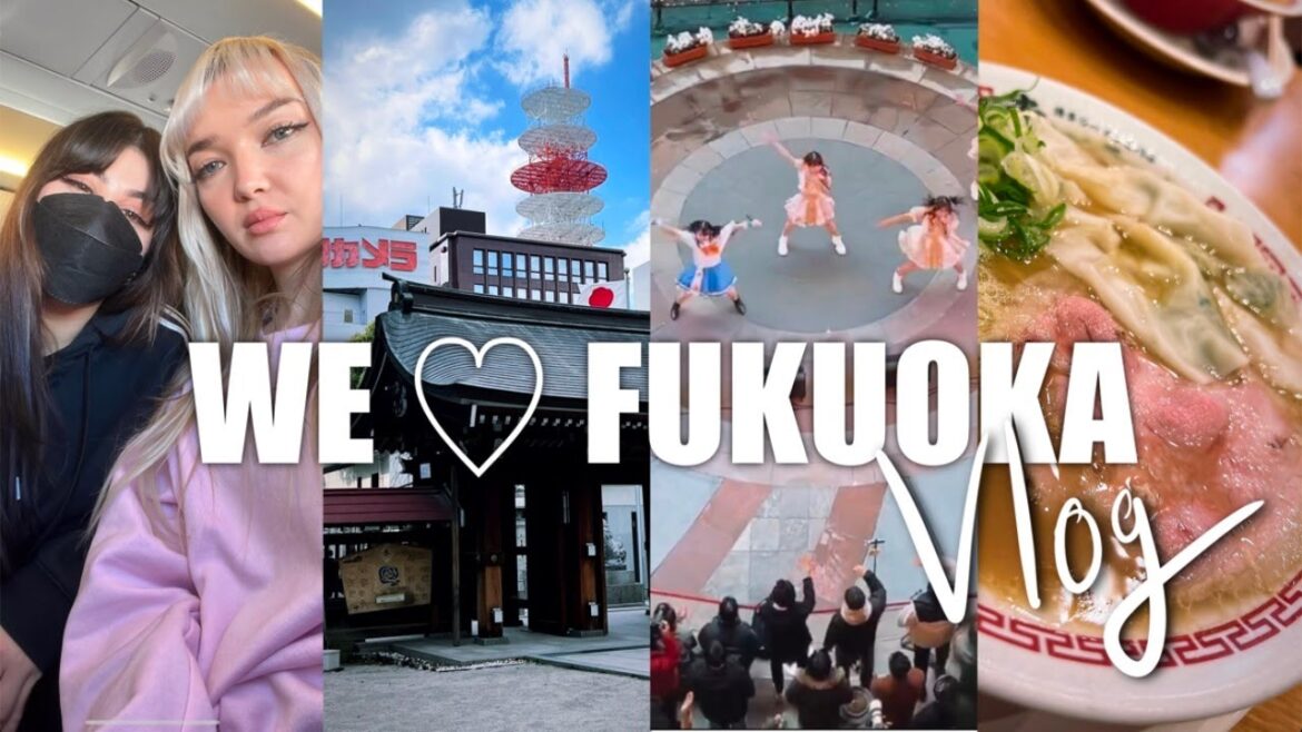 Fukuoka Travel Vlog l Yami-team exploring - IDOLS and ONSEN