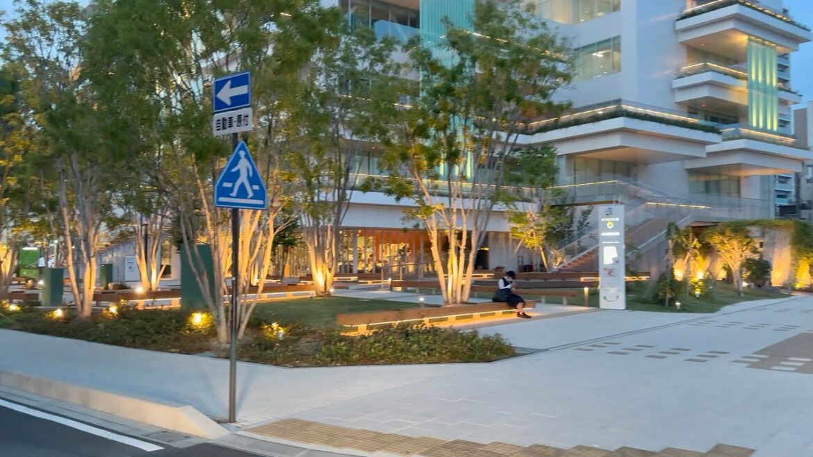 Japan Roads | Toyohashi City Center Sunset Driving Tour