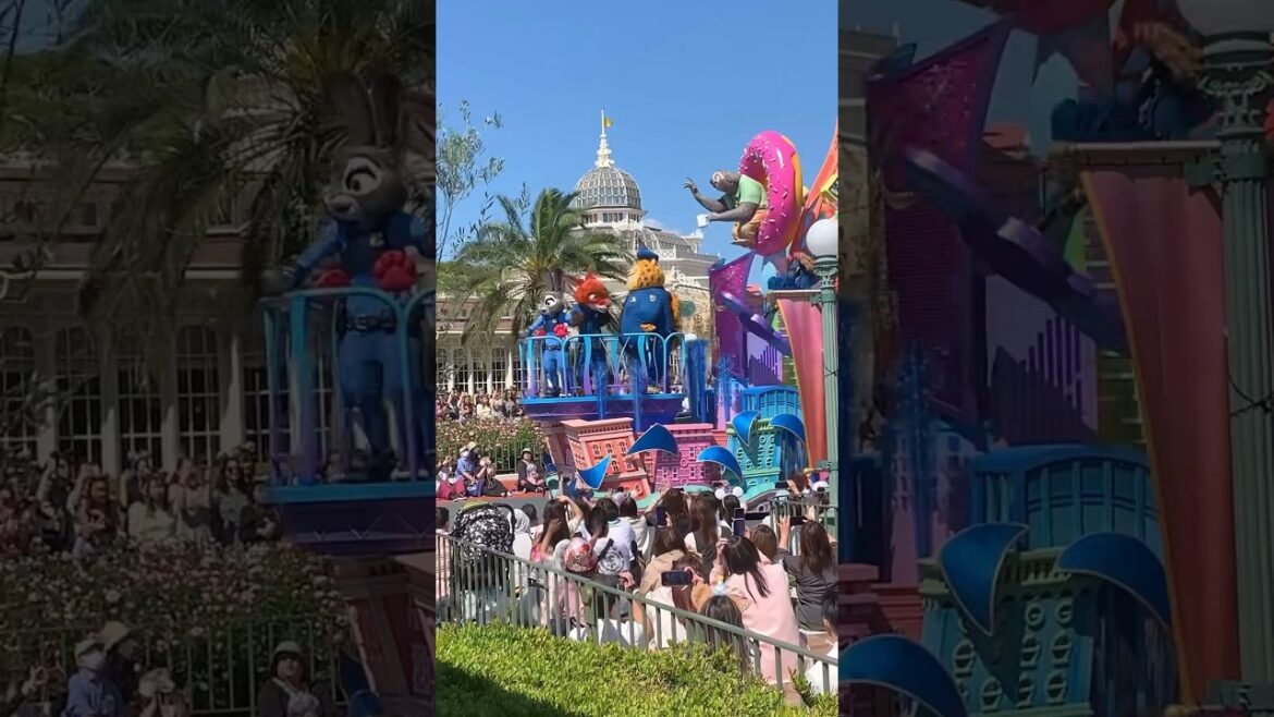 Disneyland Parade | TOKYO | 🇯🇵 JAPAN | #shorts #short #shortvideo #shortfeed #shortsvideo #tokyo