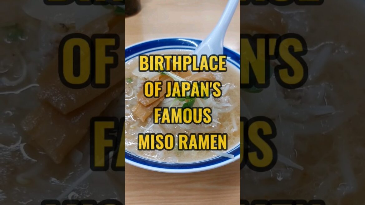 The Origin of Miso Ramen: Where it started and how to get there? #ramen #food #japan #shorts #reels The Origin of Miso Ramen: Where it started and how to get there? #ramen #food #japan #shorts #reels
