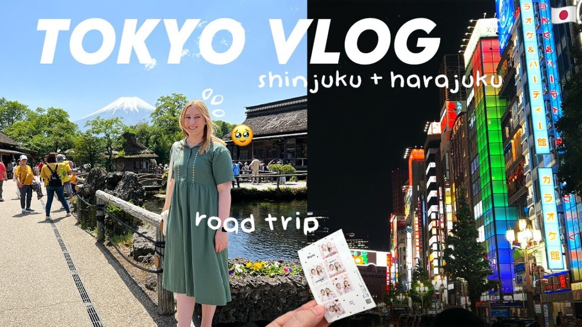 tokyo vlog 🗼 mt. fuji road trip, cafes & shopping in shinjuku | living in japan tokyo vlog 🗼 mt. fuji road trip, cafes & shopping in shinjuku | living in japan
