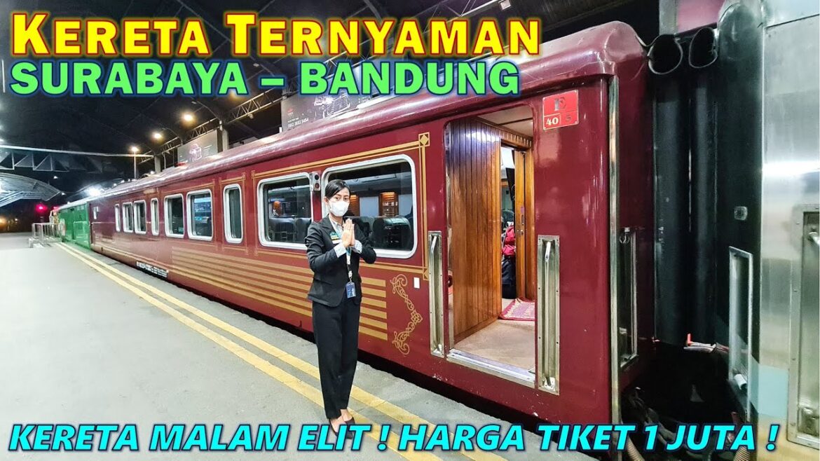 KERETA TERMEWAH DI INDONESIA !! Naik KA Mutiara Selatan Priority Surabaya Bandung, Pelayanan Terbaik KERETA TERMEWAH DI INDONESIA !! Naik KA Mutiara Selatan Priority Surabaya Bandung, Pelayanan Terbaik
