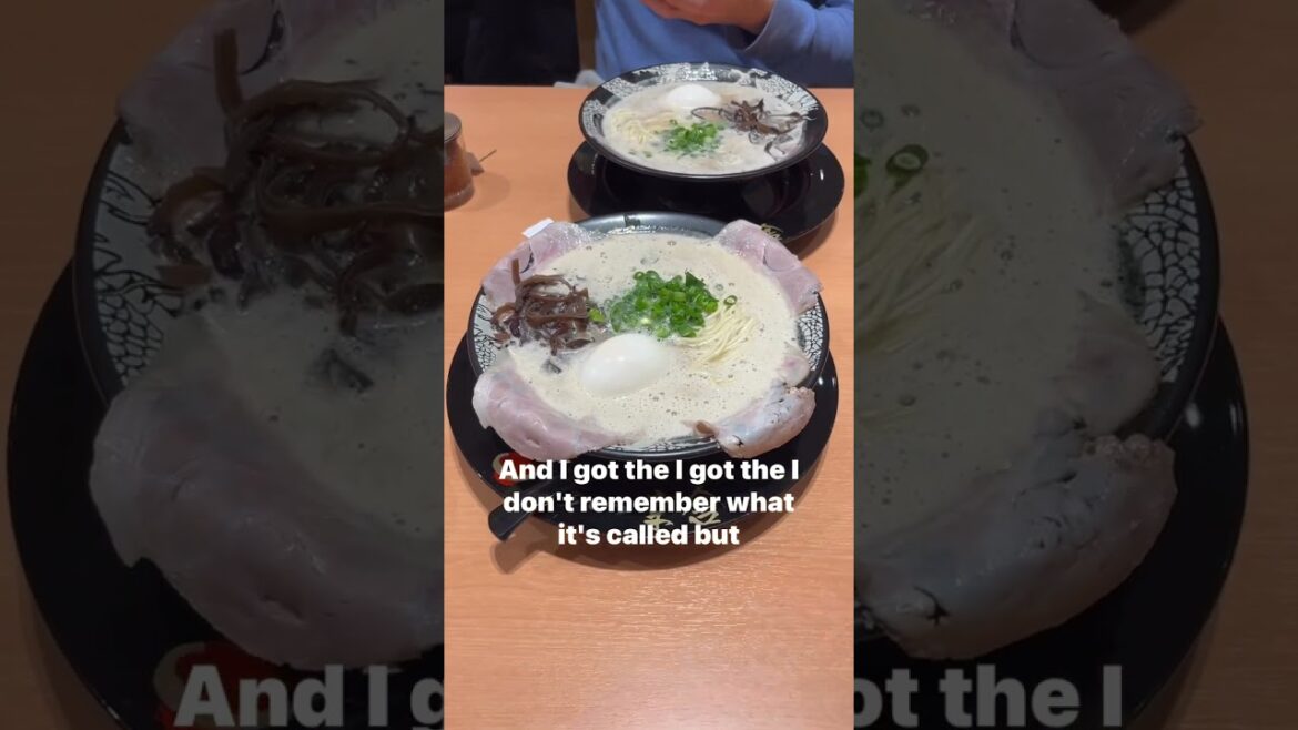 Ramen Hallway at the Fukuoka Airport [Music: Modern Day Living by Kubota] #japan #ramen #traveljapan