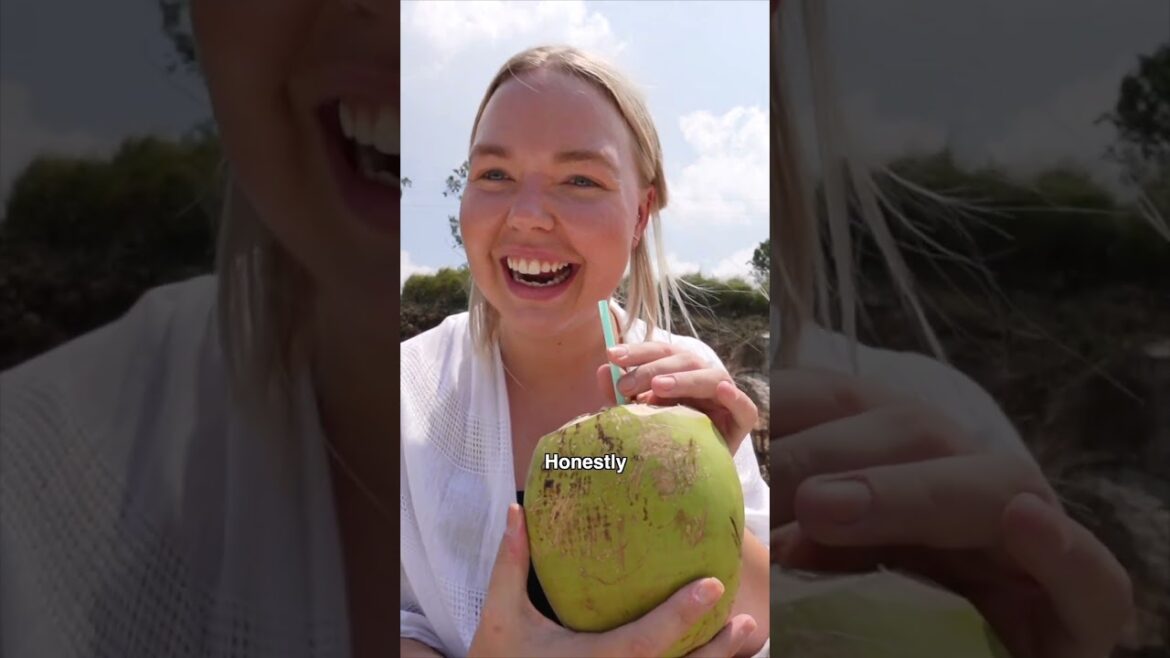 $1 Coconut in Munnar, India 🇮🇳 #shorts