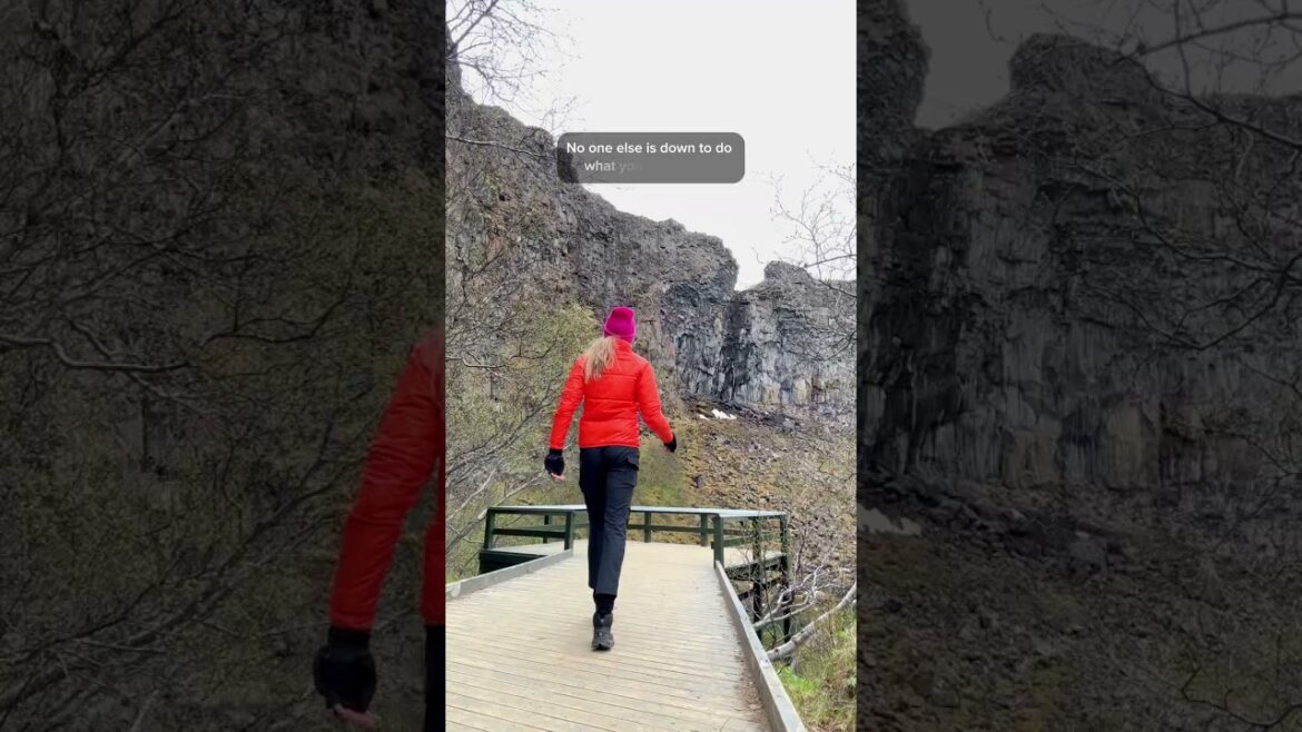 Yes, you can travel solo in Iceland 👌But make sure you always go hiking with others 😉🏕️