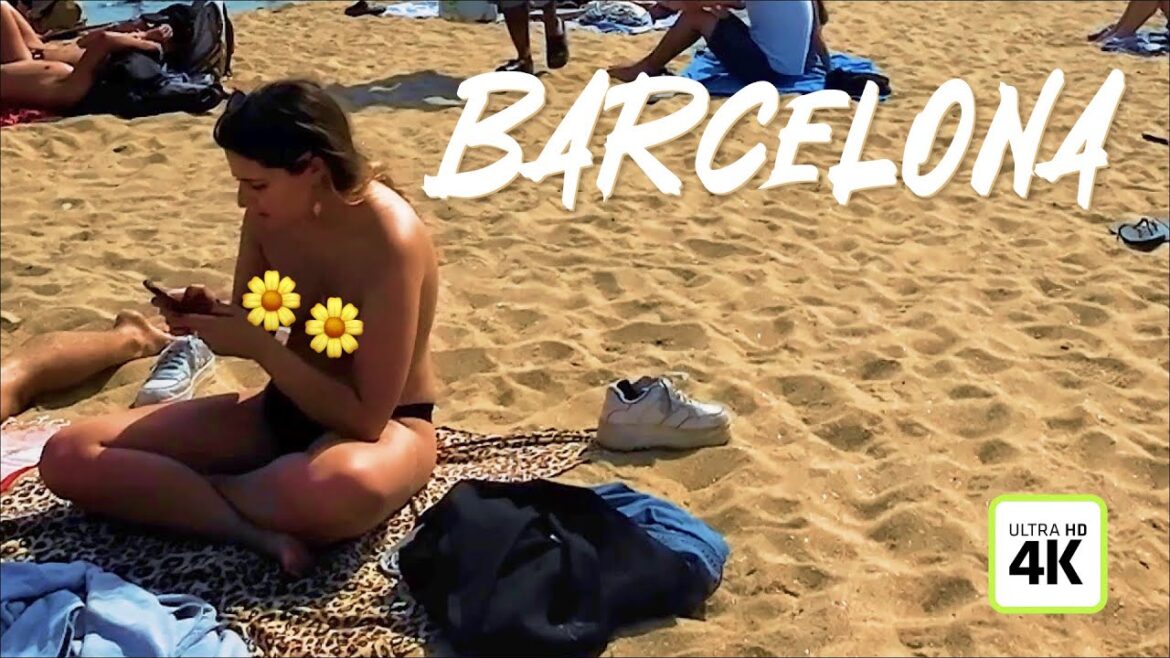 4K Walking Tour in Barcelona Beach 2023, Spain 🇪🇸 4K Walking Tour in Barcelona Beach 2023, Spain 🇪🇸