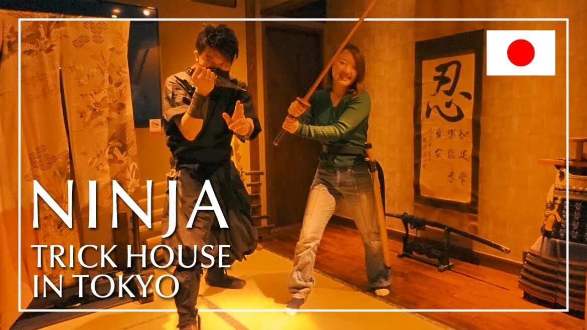 新宿忍者體驗教室！NINJA TRICK HOUSE IN TOKYO