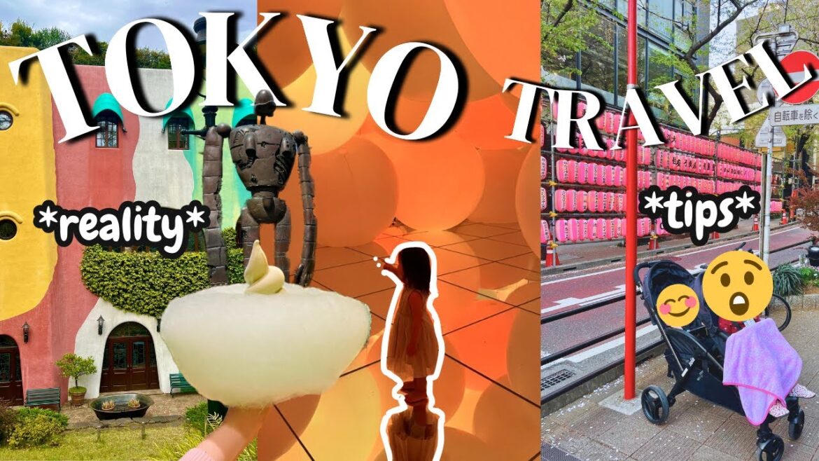 TOKYO JAPAN TRAVEL with kids 🇯🇵  4 Day Trip in Tokyo Japan 2023