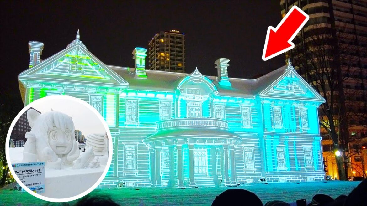 Amazing! Giant Snow House! I went to Sapporo Snow Festival 2023, a big winter event in Hokkaido! Amazing! Giant Snow House! I went to Sapporo Snow Festival 2023, a big winter event in Hokkaido!
