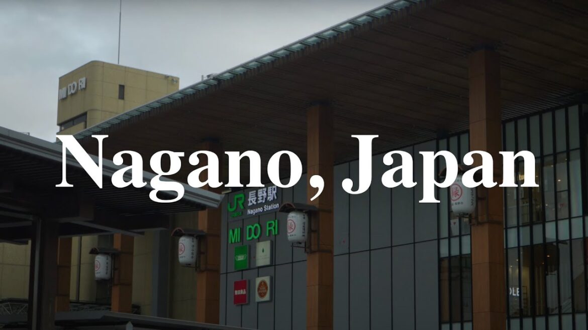 Around JR line Nagano Station, Japan - #nagano #naganoprefecture #traveljapan