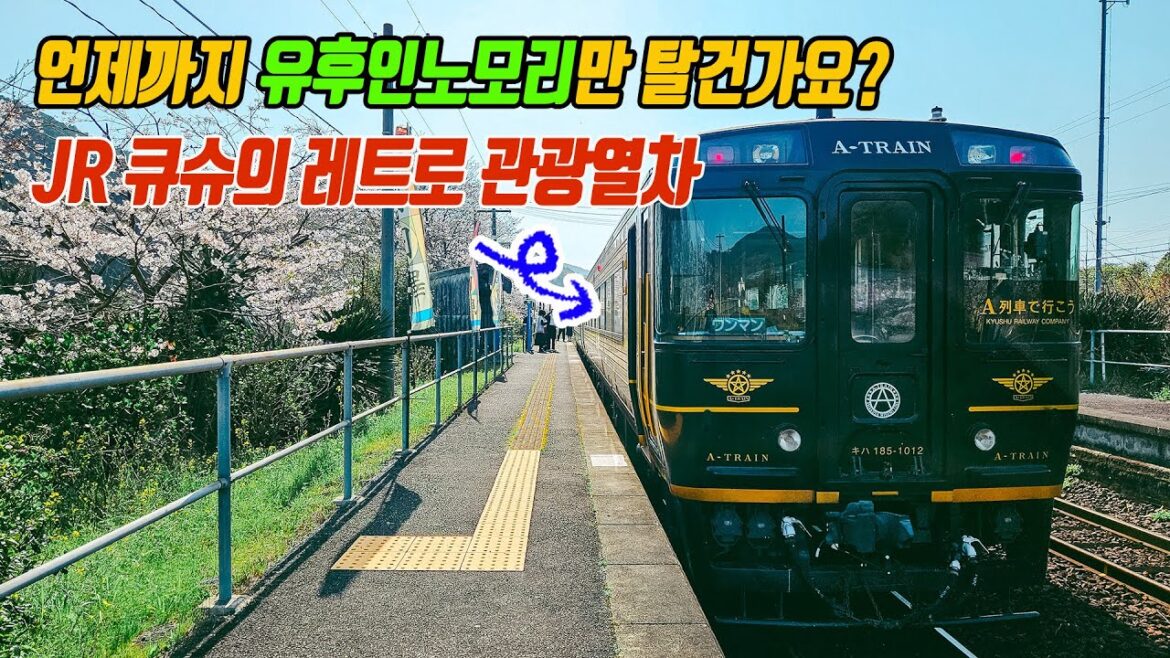 구마모토에서 미스미까지 해안선을 따라 달리는 일본 JR 큐슈의 관광열차 A열차(A Train)