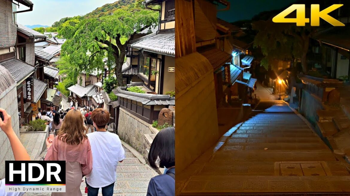 Day & Night Walk in Kyoto - Japan 2023 [4K HDR Walking Tour]