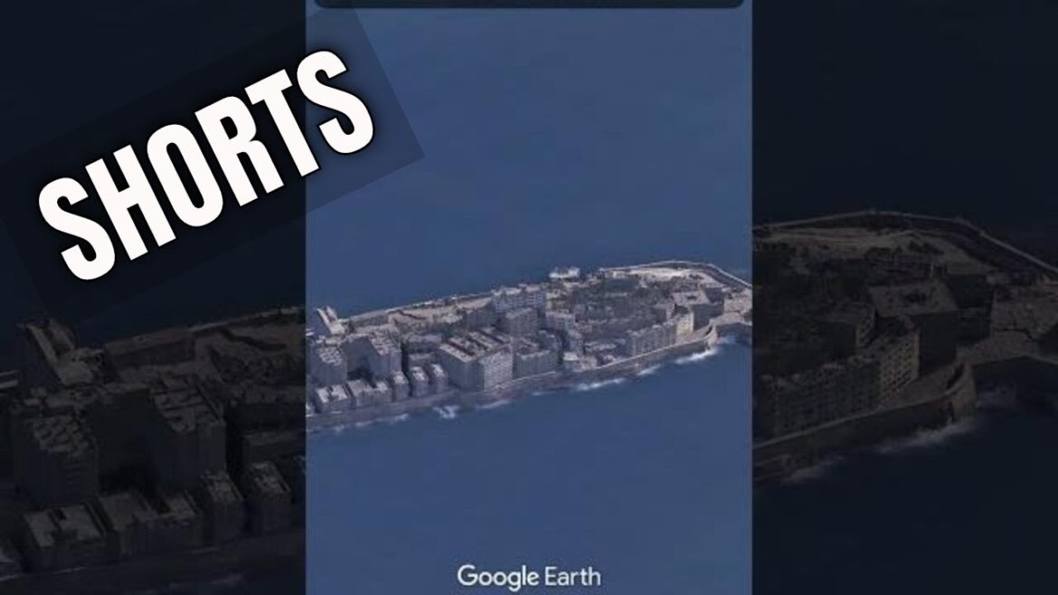 Japan's Abandoned Island City - Hashima Island #shorts