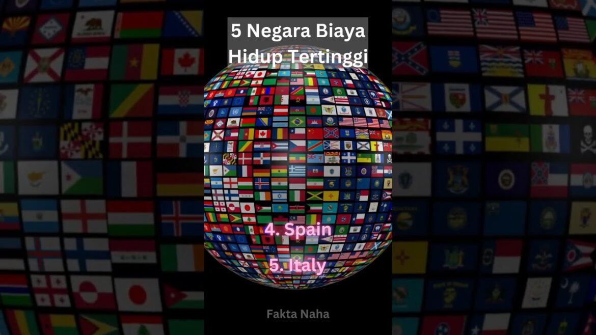 5 Negara Dengan Biaya Hidup Tertinggi