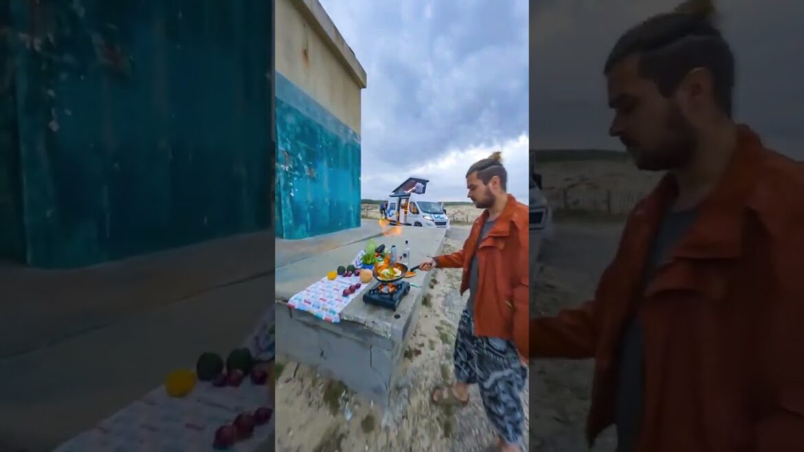 Gave us 2 vans to explore France8 people #vanlife #roadsurfer #travel #shorts