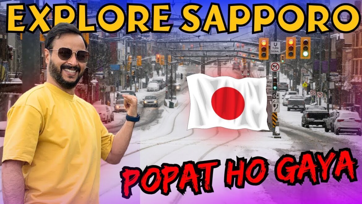 Japan - Exploring Sapporo City, Zoo Me Popat ho gaya | Indians In Japan | Day 04 #japan #vlog #hindi