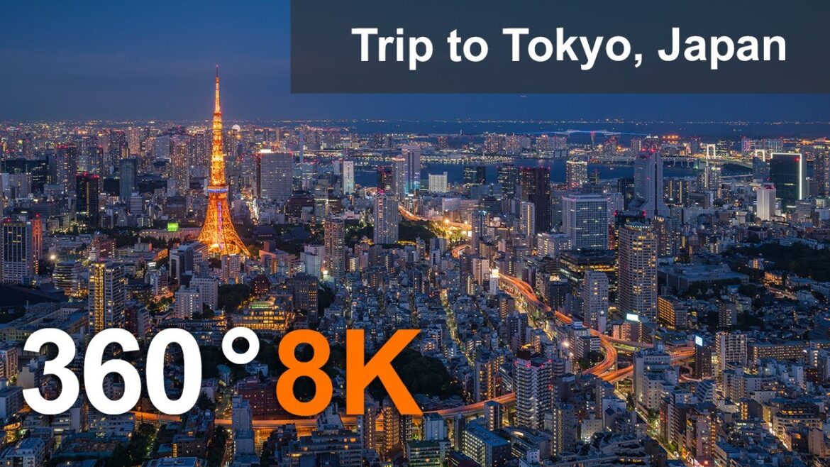 Trip to Tokyo, Japan. Aerial 360 video in 8K Trip to Tokyo, Japan. Aerial 360 video in 8K