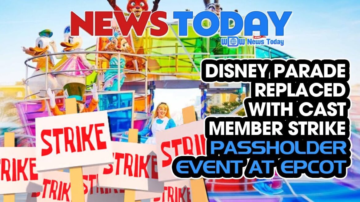 Disney Parade Replaced with Cast Member Strike, Figment Passholder Celebration Begins at EPCOT