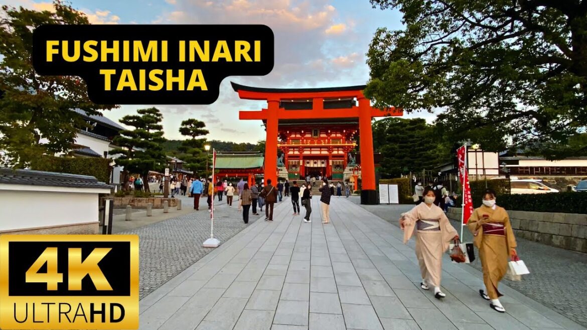 KYOTO, JAPAN 🇯🇵 [4K] Fushimi Inari Taisha — Walking Tour