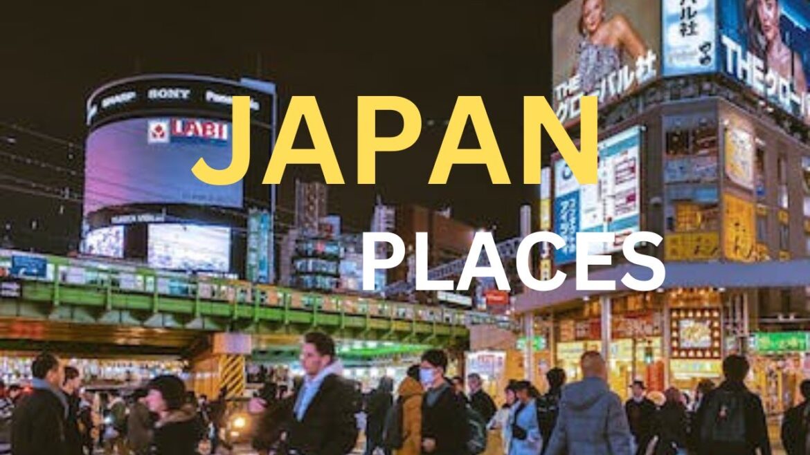 Best places to visit in Japan / 4k in Japan / walking tour in Japan/ Traval vlog in japan 2023