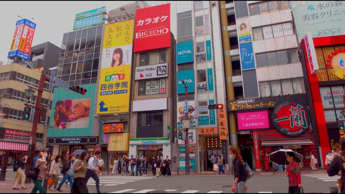 【福岡】天神散歩2/Tenjin walk 2【4K HDR】
