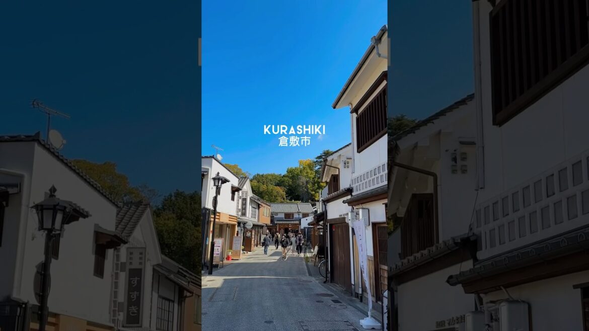 Kurashiki is a must visit if you're near Okayama! #shorts