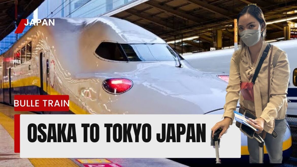 Riding Japan's Fastest Bullet Train | Shinkansen Experience from Osaka to Tokyo